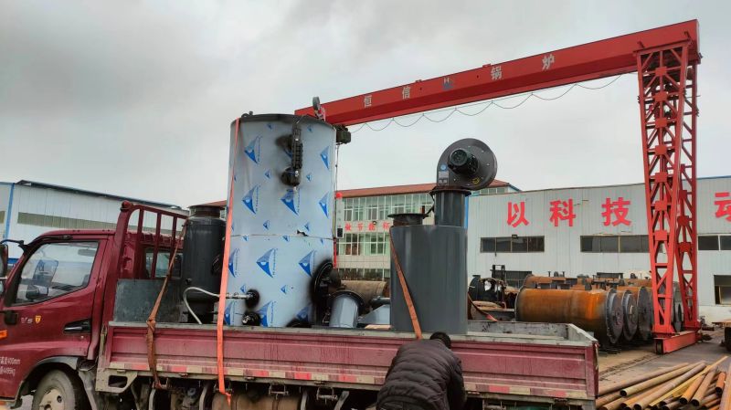 1台0.5吨生物质蒸汽发生器发往周口西华